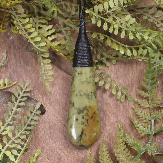 Rimu Pounamu Roimata Pendant - NZ Greenstone