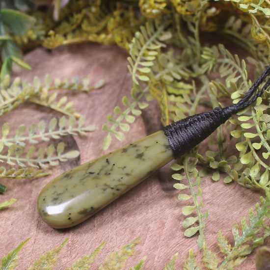 Rimu Pounamu Roimata Pendant - NZ Greenstone