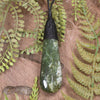 Roimata or Teardop carved from Hapopo Pounamu - NZ Greenstone