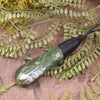 Roimata or Teardop carved from Hapopo Pounamu - NZ Greenstone