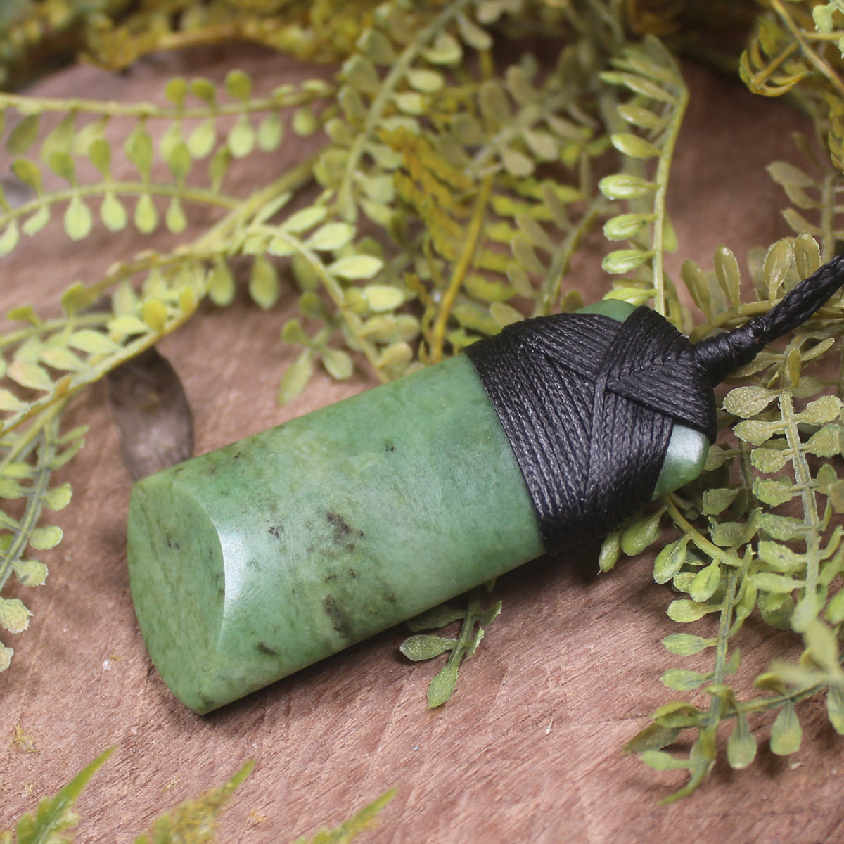 NZ Greenstone Toki Pendant Hapopo Pounamu