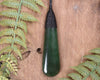 Kawakawa Pounamu Roimata Pendant - NZ Greenstone