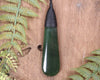 Kawakawa Pounamu Roimata Pendant - NZ Greenstone