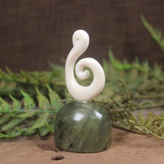 bone matau sculpture