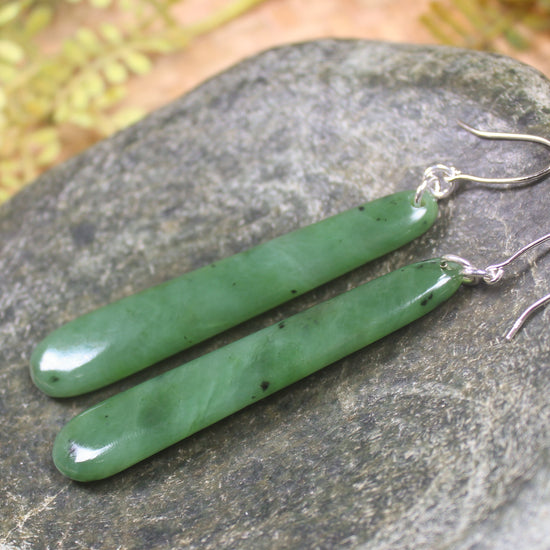 Hapopo Pounamu Earrings