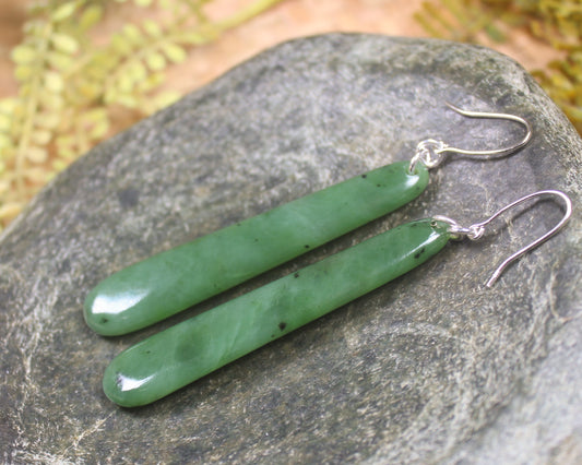 Hapopo Pounamu Earrings