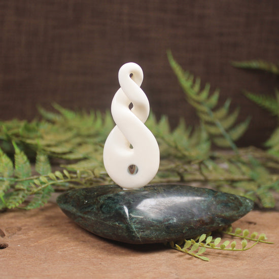 Twist Sculpture carved from bone