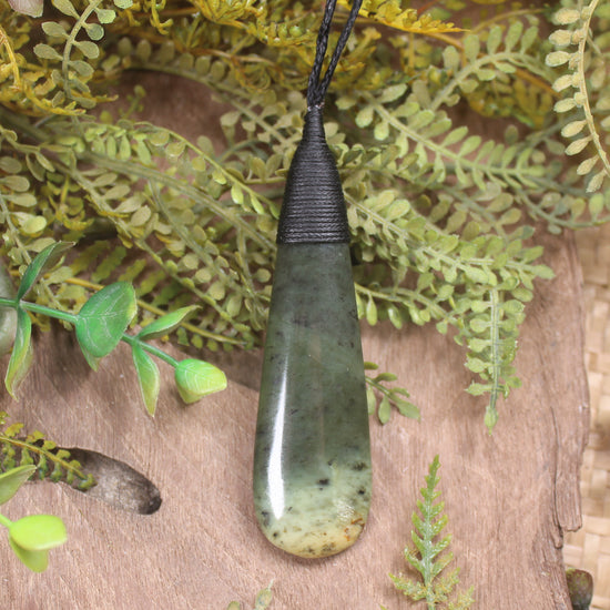 Rimu Pounamu Roimata Pendant - NZ Greenstone
