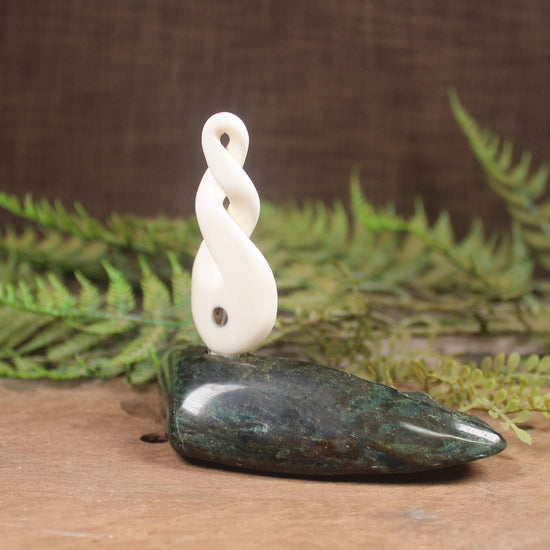 Twist Sculpture carved from bone