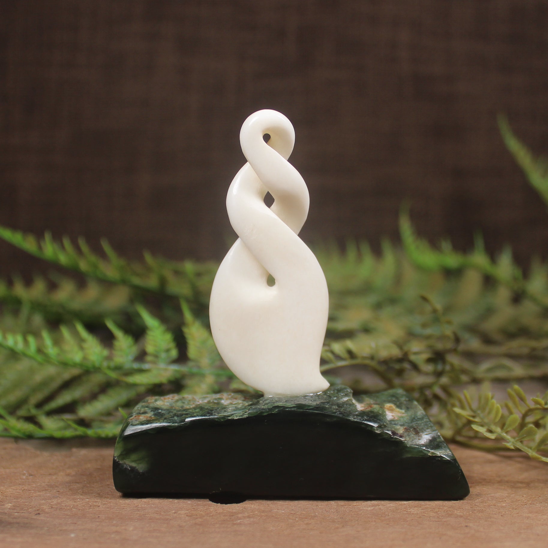 Twist Sculpture carved from bone