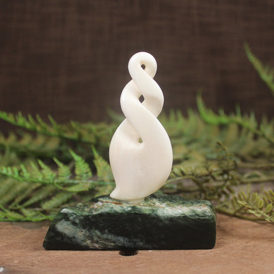 Twist Sculpture carved from bone
