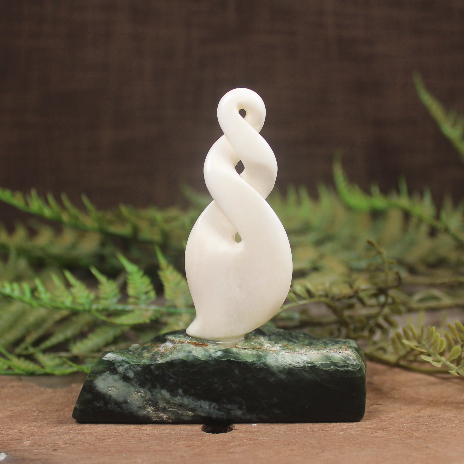 Twist Sculpture carved from bone