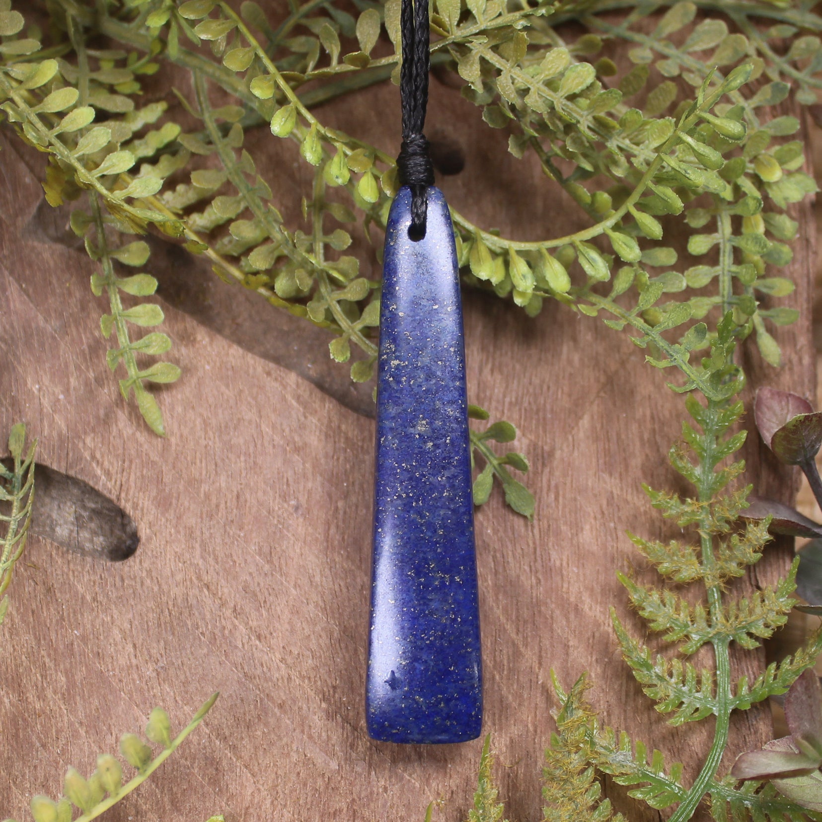 Lapis Toki Pendant