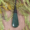 Roimata or Teardrop carved from Inanga Pounamu - NZ Greenstone
