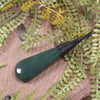 Roimata or Teardrop carved from Inanga Pounamu - NZ Greenstone