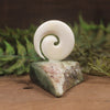 bone koru sculpture