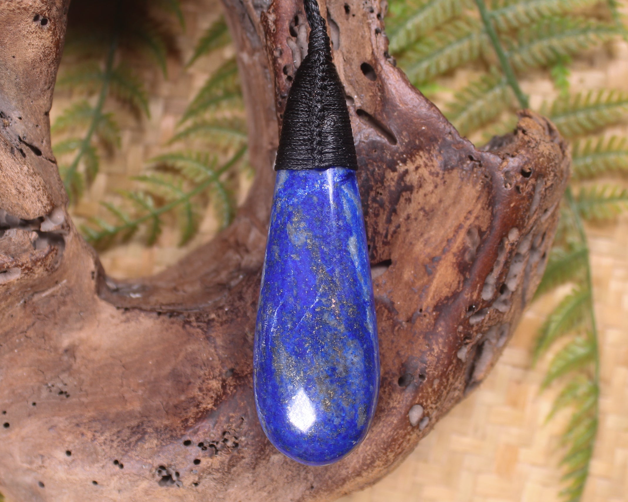 Lapis Lazuli Large Roimata Pendant (BB787)