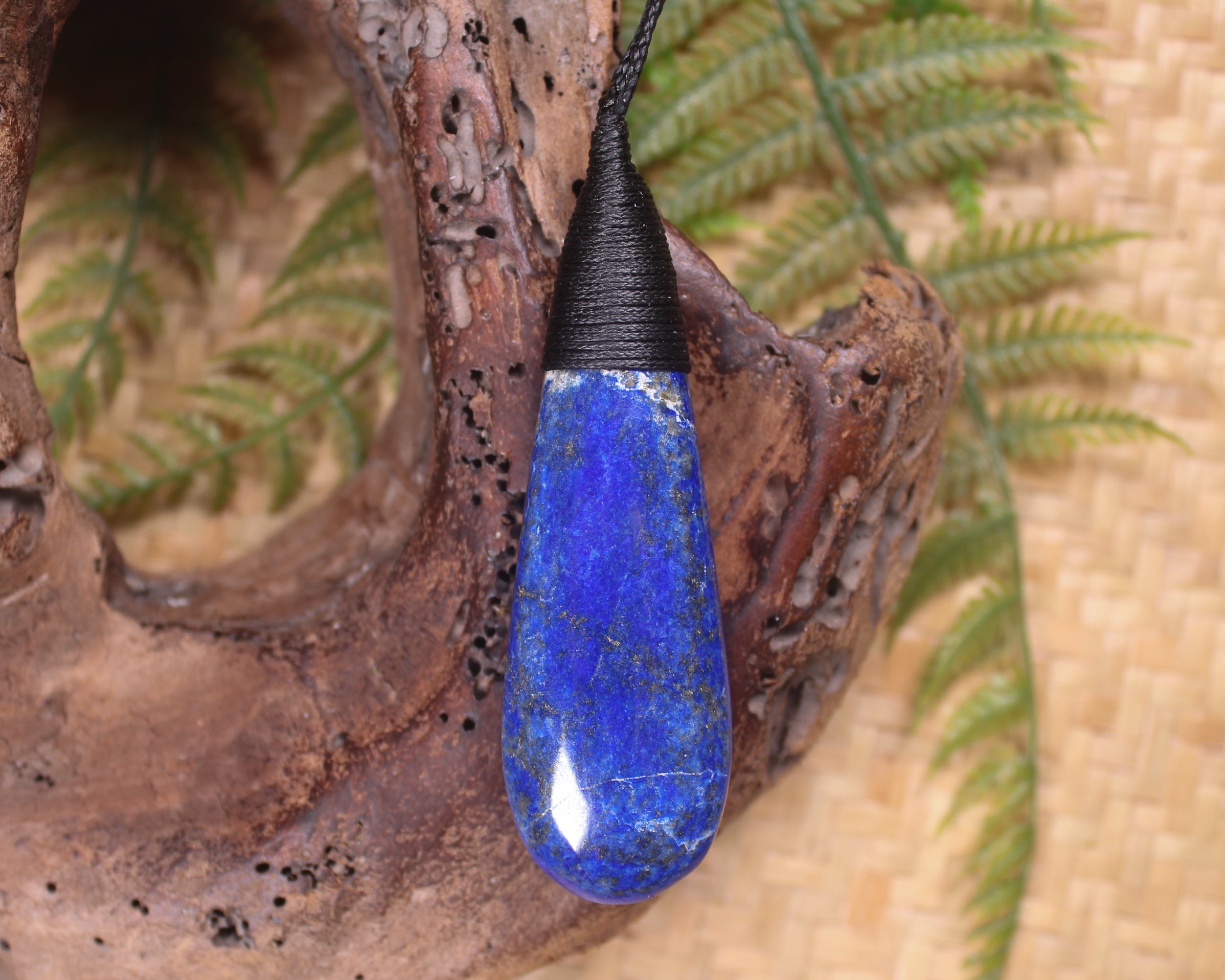 Lapis Lazuli Large Roimata Pendant (BB787)