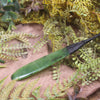 Roimata or Teardop carved from Hapopo Pounamu - NZ Greenstone