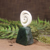 bone koru sculpture