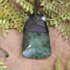 NZ Greenstone Toki Pendant Hapopo Pounamu