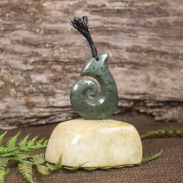 Matau Sculpture carved from Pounamu