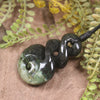 Rimu Pounamu Koru Twist Pendant - NZ Greenstone