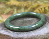 Bangle carved from Hapopo Pounamu - NZ Greenstone