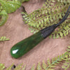 Kawakawa Pounamu Roimata Pendant - NZ Greenstone