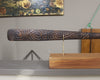 Taiaha with Pounamu Arero