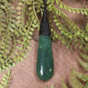 Kawakawa Pounamu Roimata Pendant - NZ Greenstone