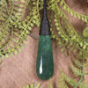 Kawakawa Pounamu Roimata Pendant - NZ Greenstone
