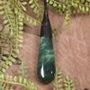 Kawakawa Pounamu Roimata Pendant - NZ Greenstone