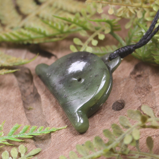 NZ Greenstone Shepards Dog Whistle Hapopo Pounamu