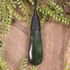 Kawakawa Pounamu Roimata Pendant - NZ Greenstone