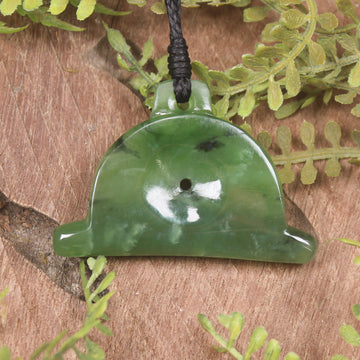 NZ Greenstone Shepards Dog Whistle Hapopo Pounamu