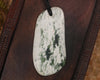 Flower Jade Pounamu Roimata Pendant - NZ Greenstone