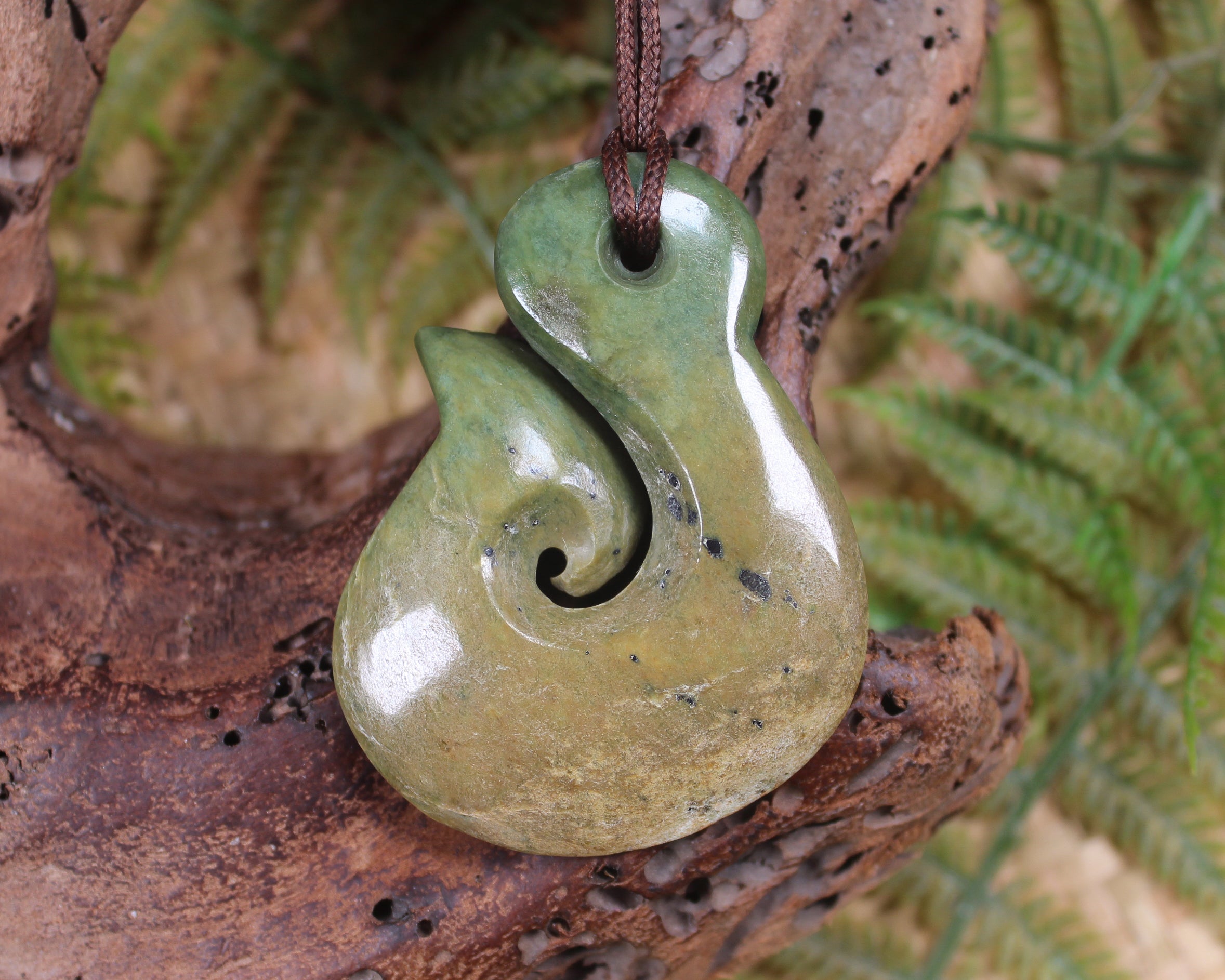 Hei Matau Pounamu Pendant