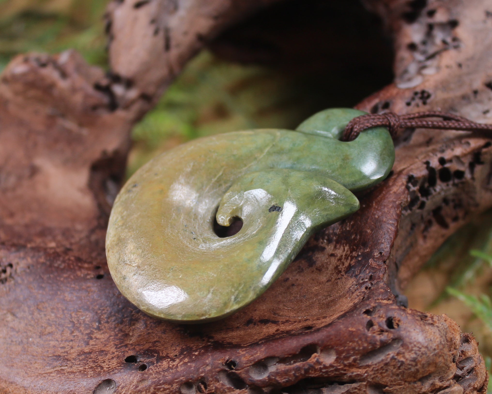 Hei Matau Pounamu Pendant