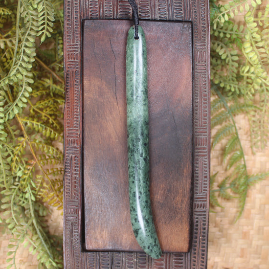 Kawakawa Kapeu Pendant - NZ Greenstone