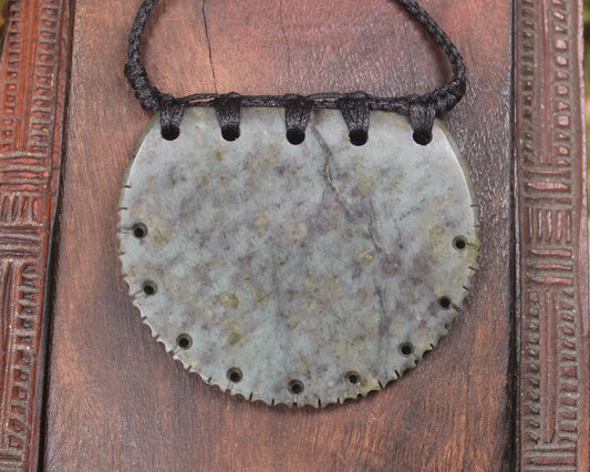 Porowhita carved from NZ Serpentine