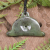 NZ Greenstone Shepards Dog Whistle Hapopo Pounamu
