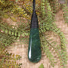 Kawakawa Pounamu Roimata Pendant - NZ Greenstone