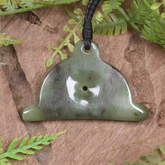 NZ Greenstone Shepards Dog Whistle Hapopo Pounamu