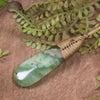 Roimata or Teardop carved from Hapopo Pounamu - NZ Greenstone