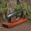 NZ Serpentine Mere with Stand Douglas Creek Pounamu