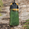 NZ Greenstone Large Toki Pendant (BC172) Flower Jade Pounamu