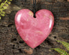 Rhodonite Medium Heart Pendant (BE407)
