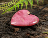 Rhodonite Medium Heart Pendant (BE407)