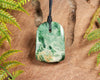 NZ Greenstone XSmall Toki Pendant (BE633) Kawakawa Pounamu
